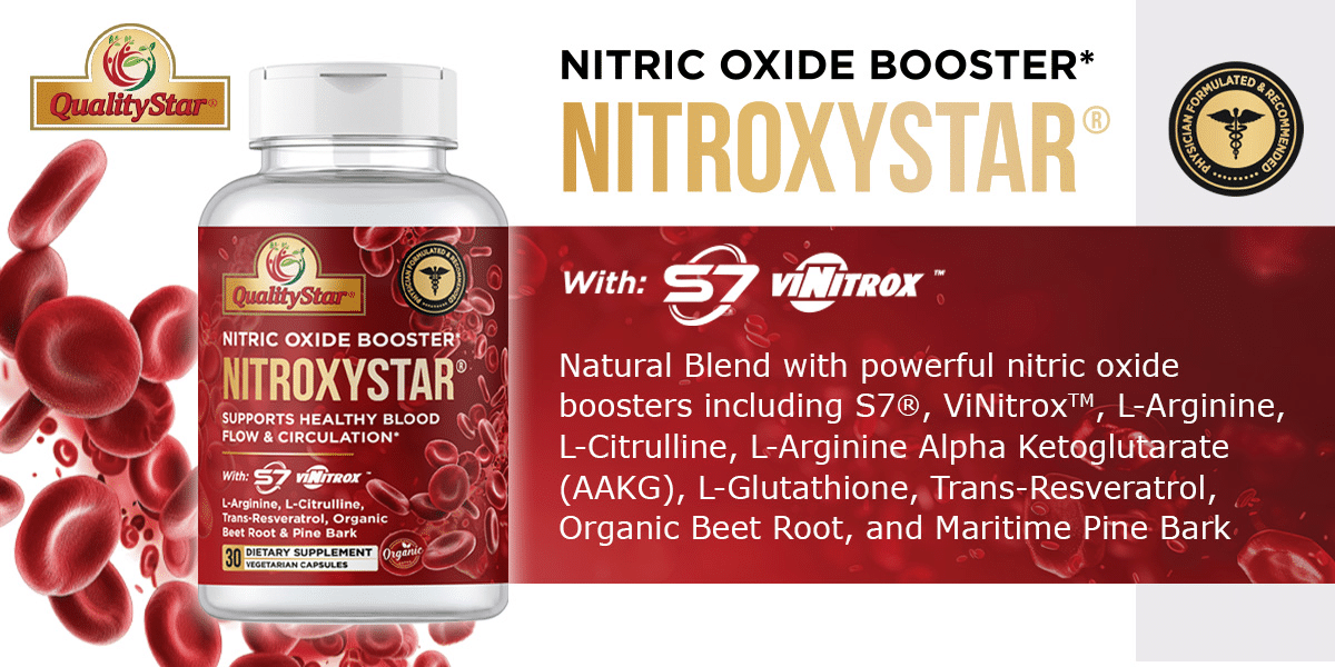 Boost Your Performance with NITROXYSTAR A Nitric Oxide Supplement by QualityStar