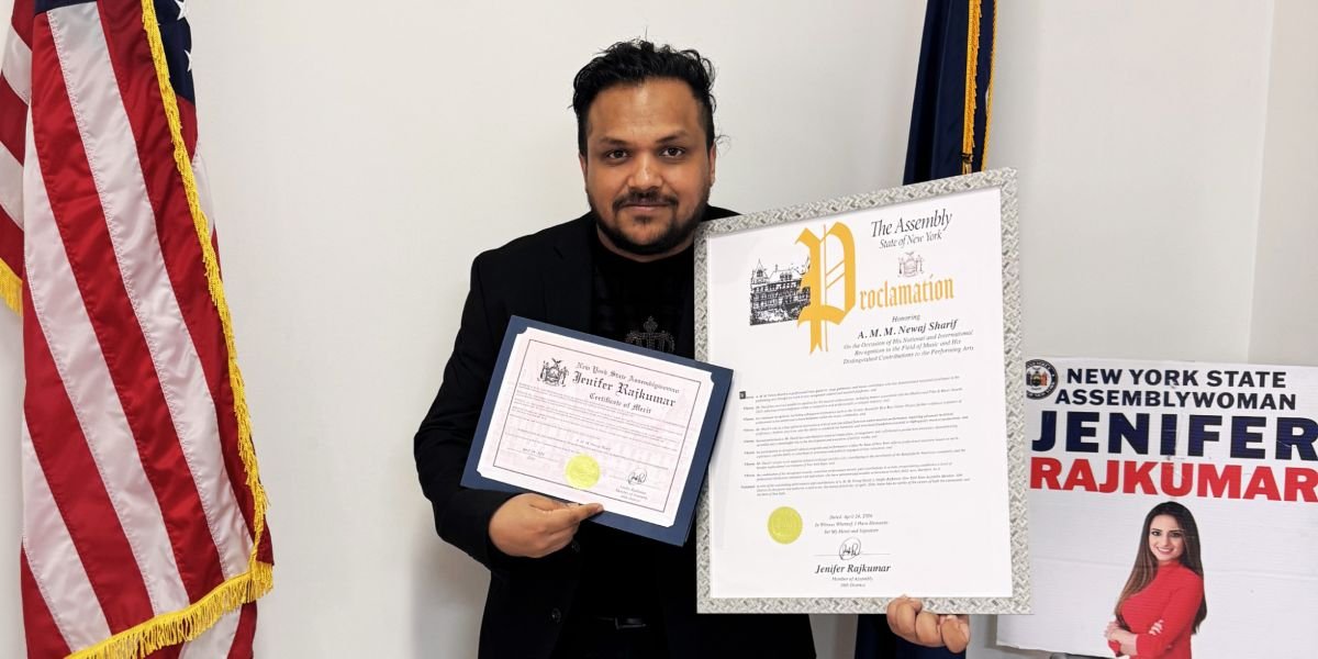 Award-Winning Bass Player A M M Newaj Sharif Gains U.S. Recognition
