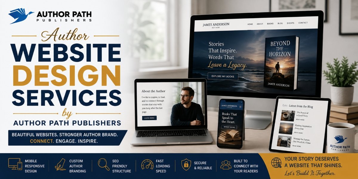 Author Website Design Services Delivered by Author Path Publishers