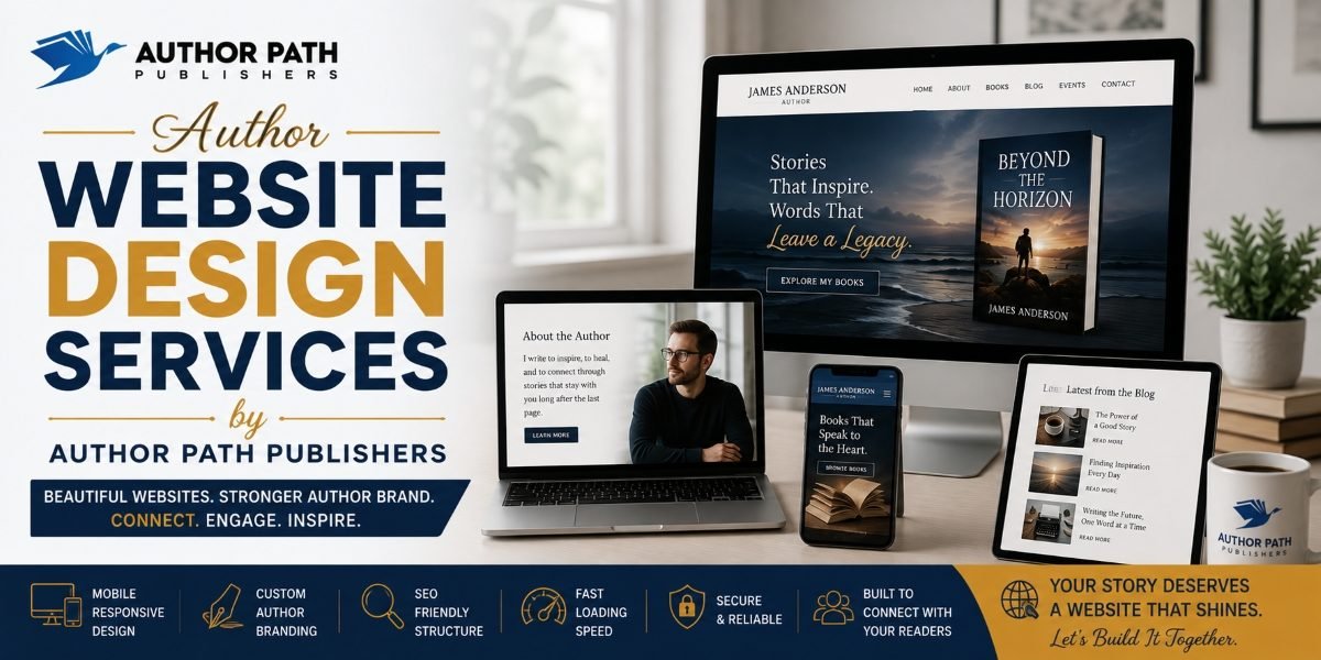 Author Website Design Services Delivered by Author Path Publishers