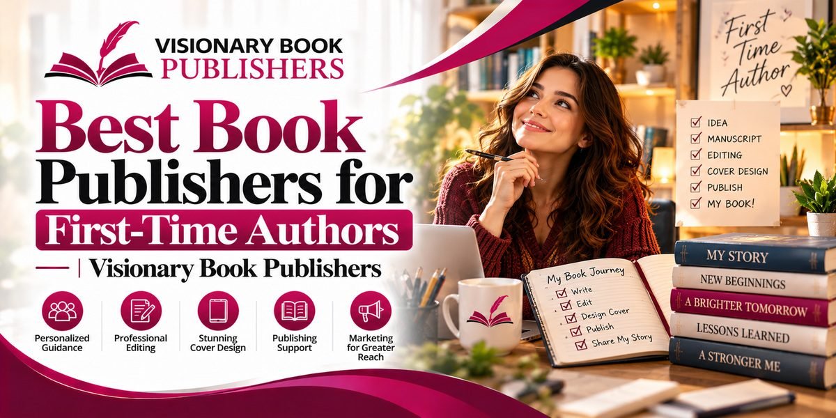 Visionary Book Publishers and the First-Time Author’s Path to Print